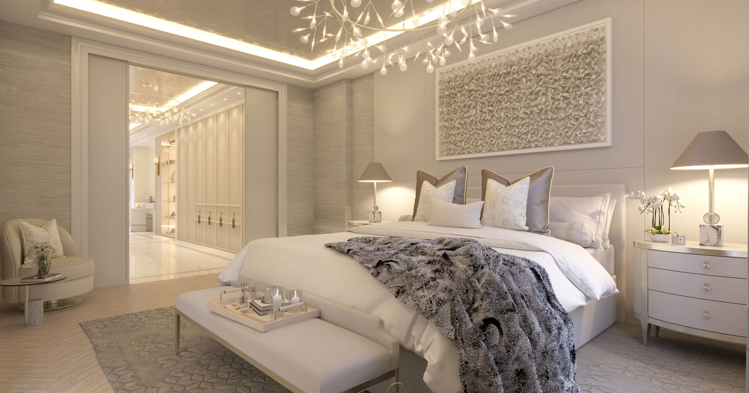 London House Luxury Interior Design Kitchen Bedroom Lounge Interior Design Visuals by Unit4 London